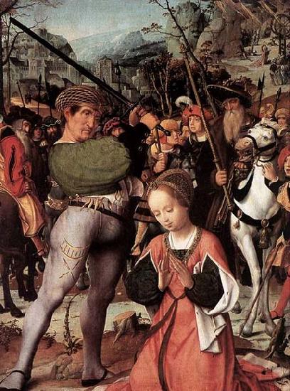 PROVOST, Jan The Martyrdom of St Catherine Germany oil painting art